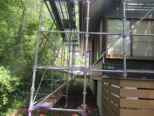 北杜市　屋根カバー工法